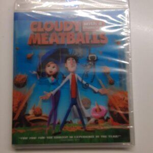 Cloudy With A Chance of Meatballs - blu ray 3D - new in package